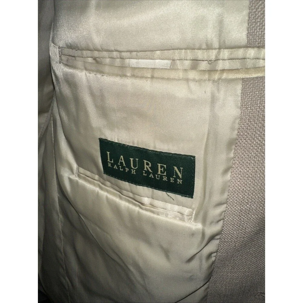 Lauren by Ralph Lauren Men's Sport Coat / Blazer Size 40S Tan Color